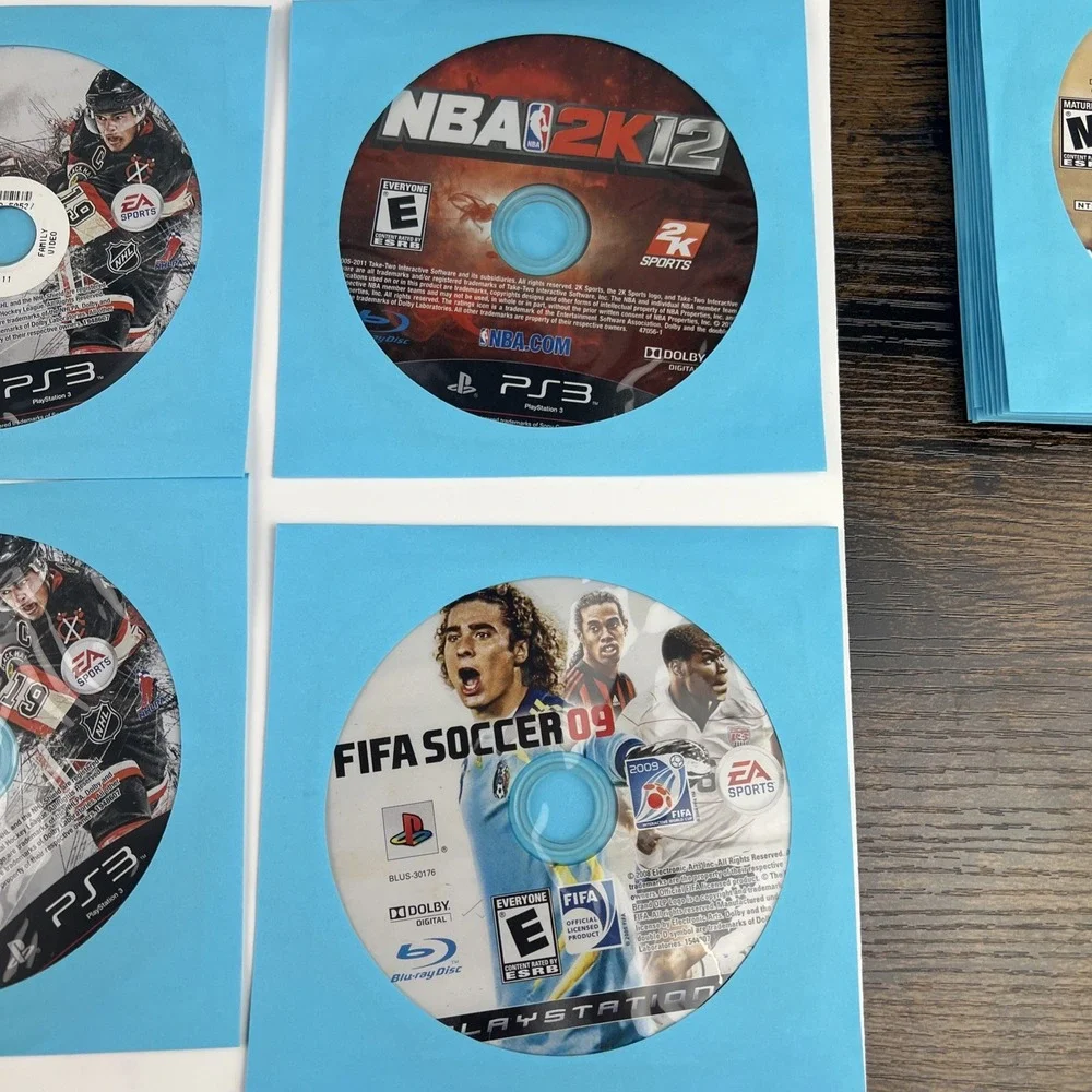 Multi Platform Loose Discs Video Game - Lot Of 50 - AS IS Untested Scratches #8